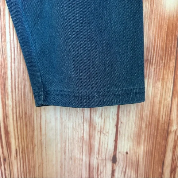 Suavé Blue Denim Look Tummy Control Capri Leggings - Picture 5 of 8